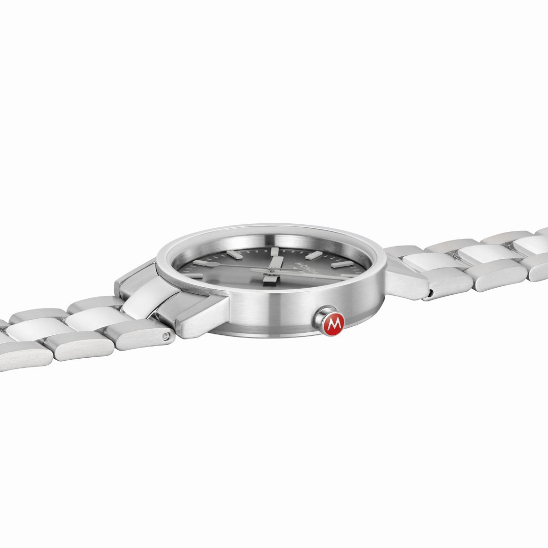 Mondaine Classic Silver Stainless Steel 30 mm Watch A658.30323.80SBJ