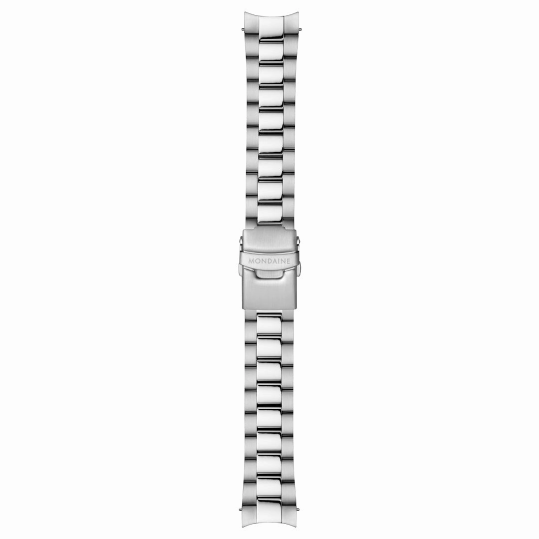 Mondaine Classic White Dial Stainless Steel Bracelet 40mm Watch A660.30360.11SBJ