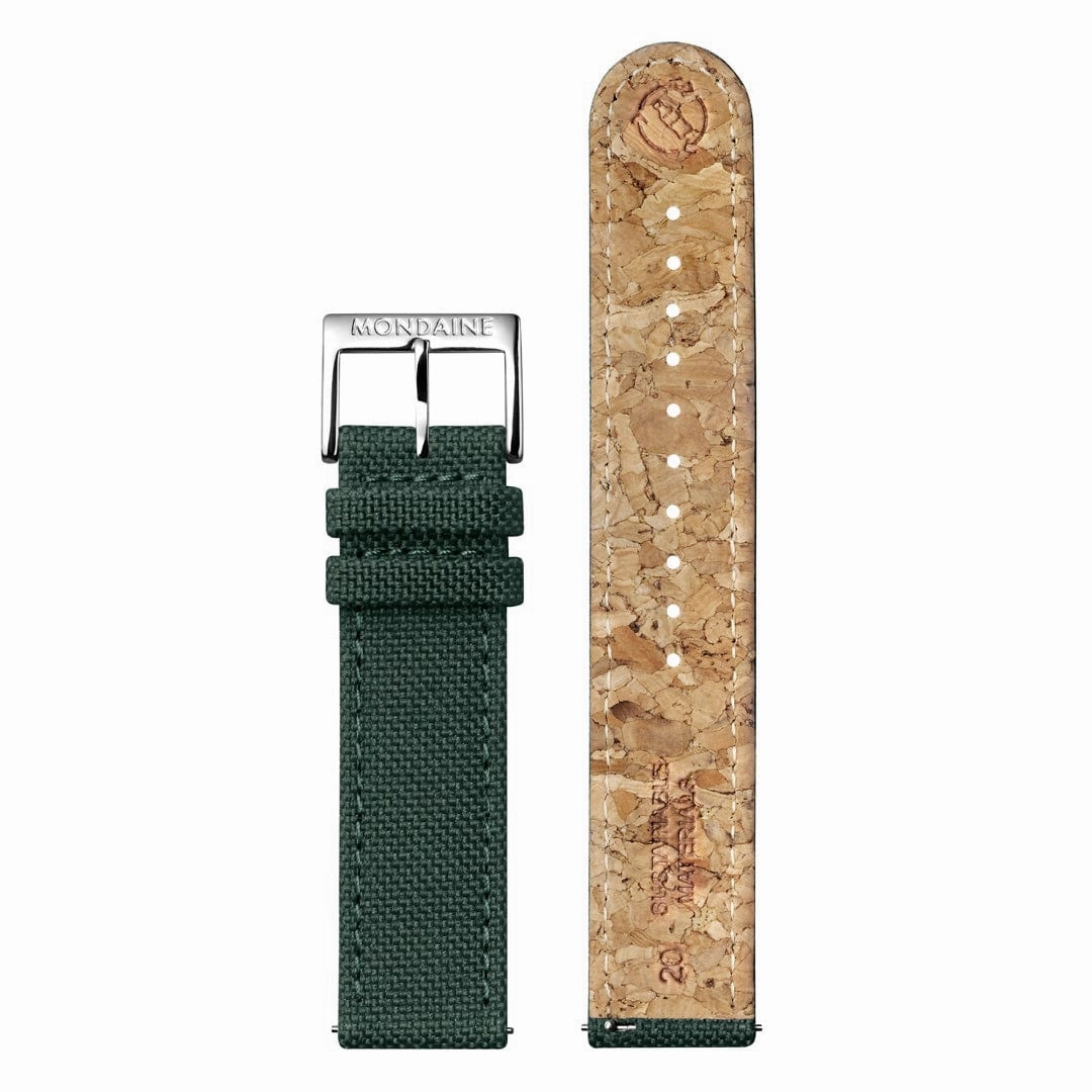 Mondaine Cushion Park Green Watch MSL.41460.LF.SET