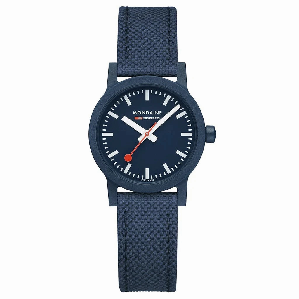 Mondaine Essence Quartz Deep Ocean Blue Watch