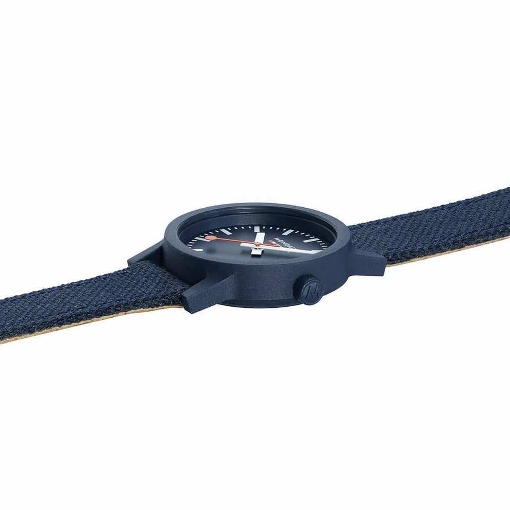 Mondaine Essence Quartz Deep Ocean Blue Watch