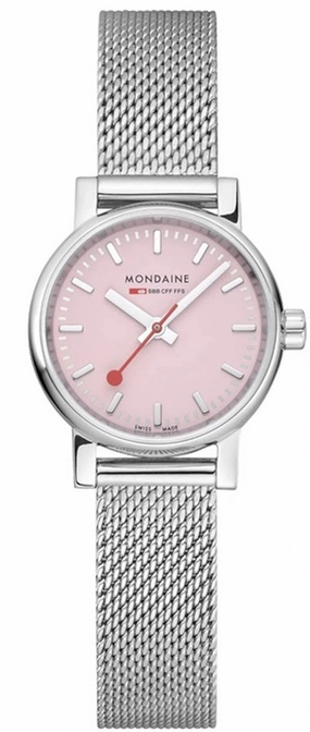 Mondaine Evo2 Sunrise 26mm Pink Watch