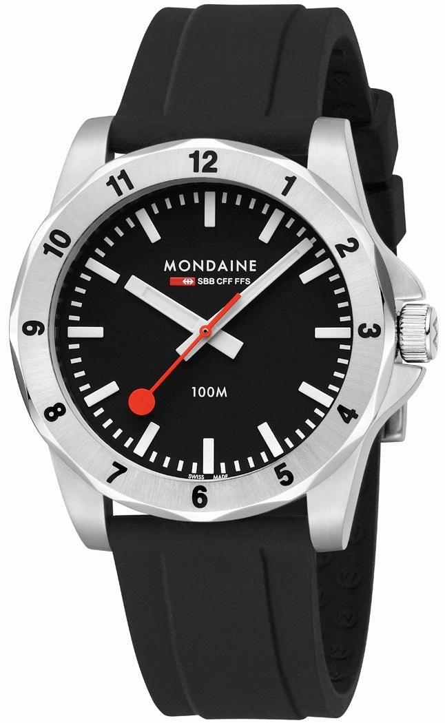 Mondaine Numeri Black Watch