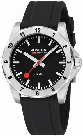 Mondaine Numeri Black Watch