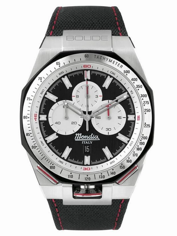 Mondia Bolide Scuderia - Men's Watch - MI-787-SS-1BKSL-CT