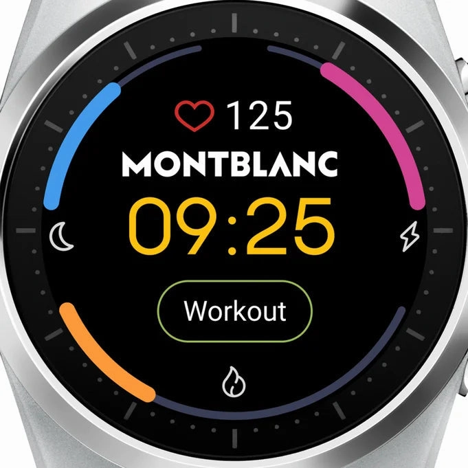 Montblanc Watch Summit Lite Aluminium Grey Smartwatch D