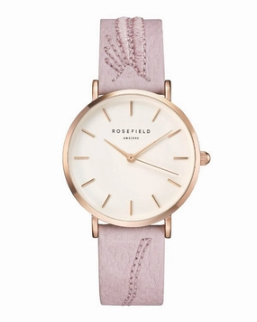 Montre Rosefield CITY BLOOM Blossom White Rose Gold