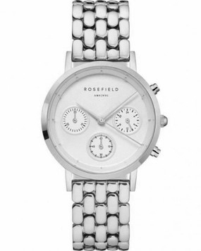 Montre Rosefield GABBY Chrono blanc argent NWG-N92