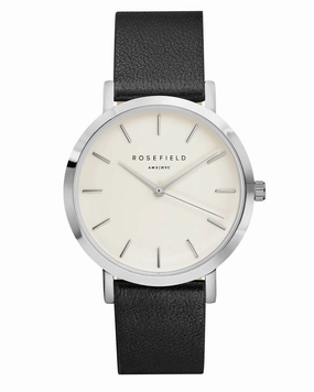 Montre Rosefield The GRAMERCY White Black Silver GWBLS-G33