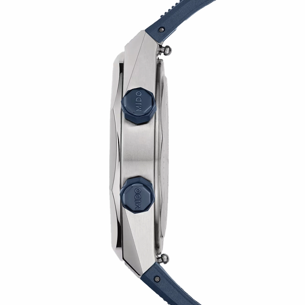 Multifort 8 Two Crowns Automatic 40mm - Blue on Rubber Strap