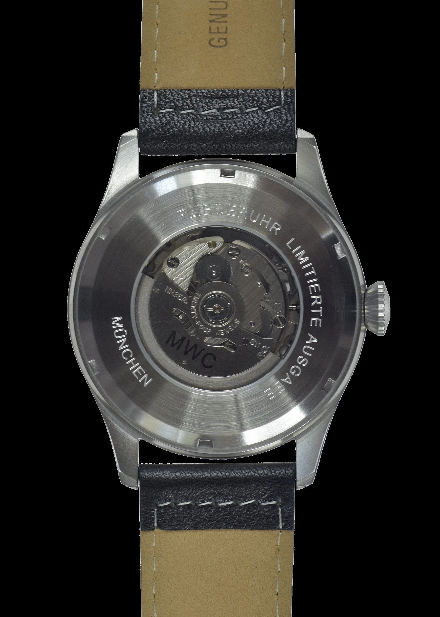 MWC 1940s Pattern Classic 46mm Limited Edition XL Military Pilots Watch  - 2018 to 2021 Model Reduced to Clear