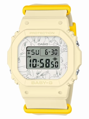 NEW Casio Baby-G TWEETY LOONEY TUNES Lmtd Edtn Digital Womens Watch BGD565TW-5
