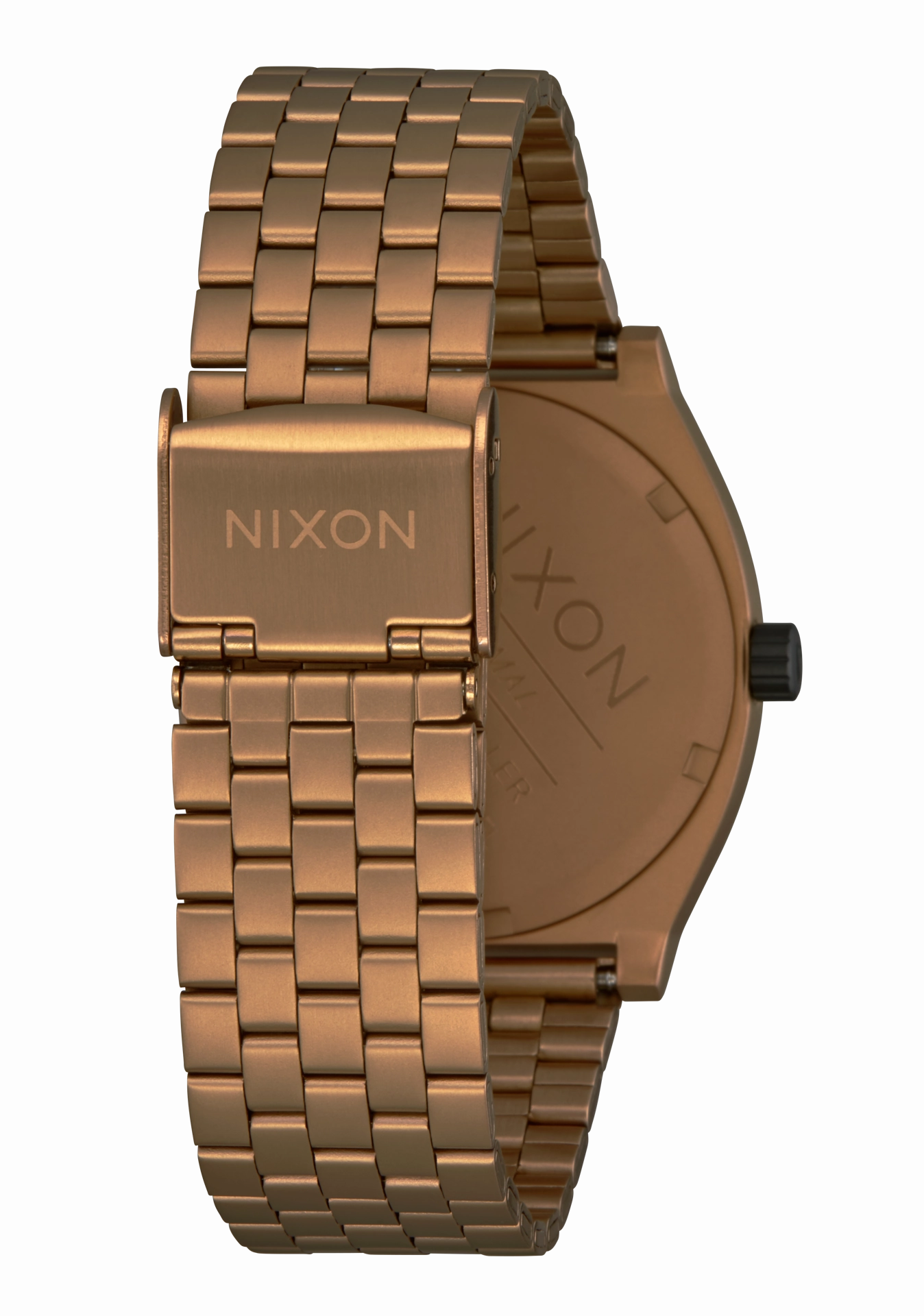 Nixon Time Teller Stainless Steel Black Dial Mens Watch A045-5145-00
