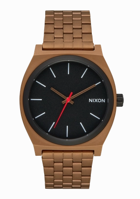 Nixon Time Teller Stainless Steel Black Dial Mens Watch A045-5145-00