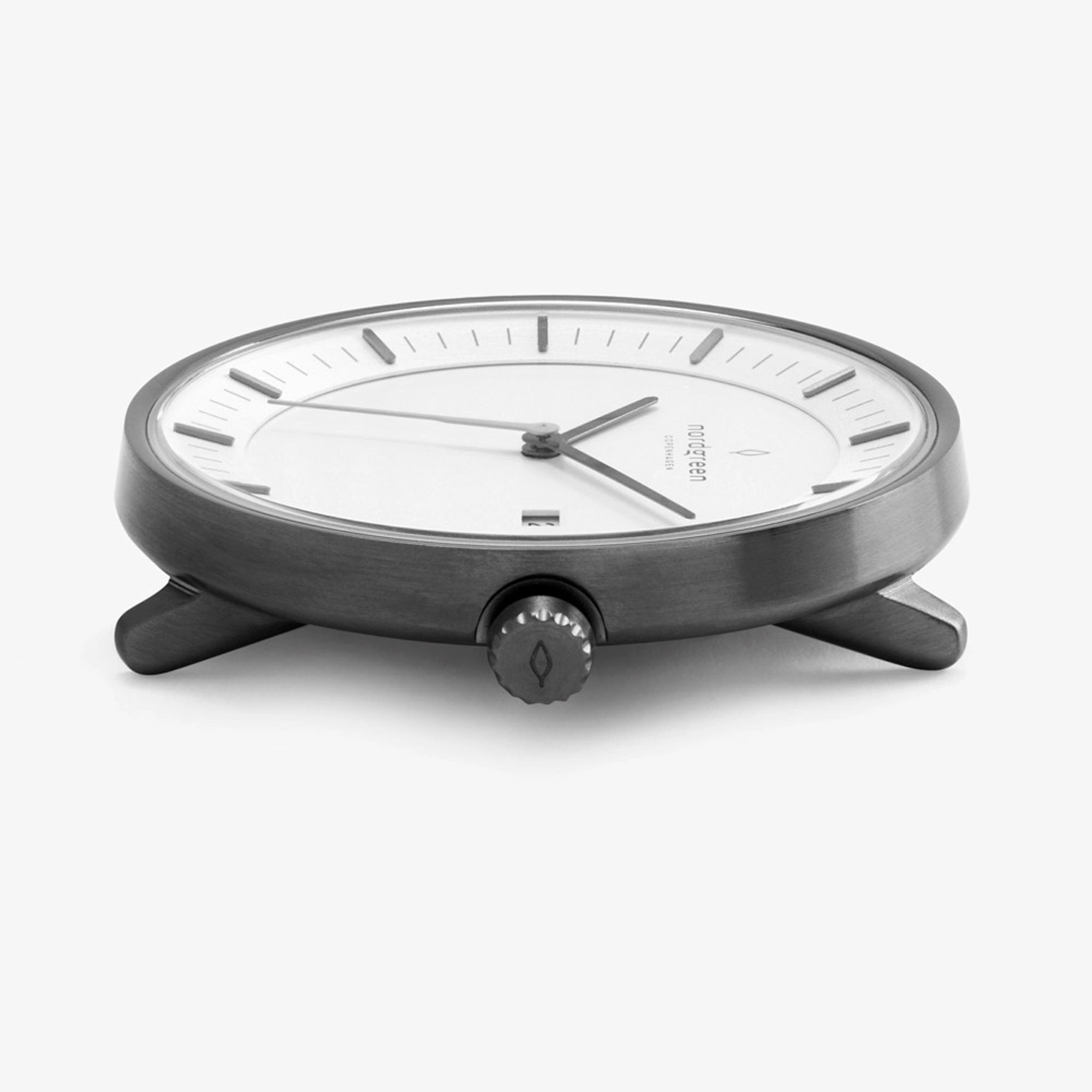Nordgreen Men's Philosopher 40mm Gun Metal Watch