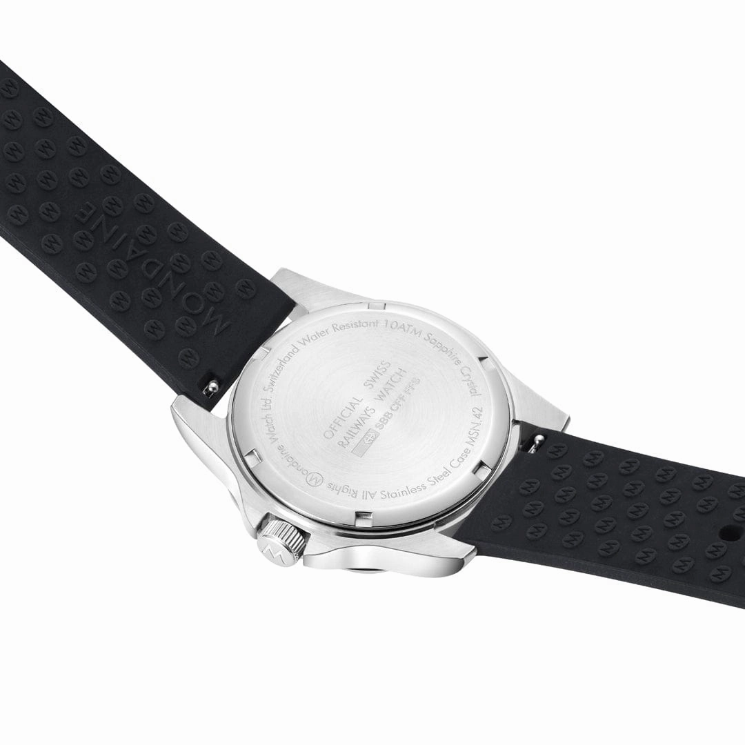 Numeri, 42 mm, Silicone Rubber Watch