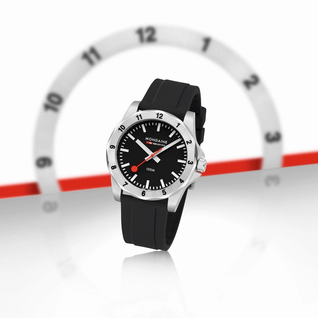 Numeri, 42 mm, Silicone Rubber Watch