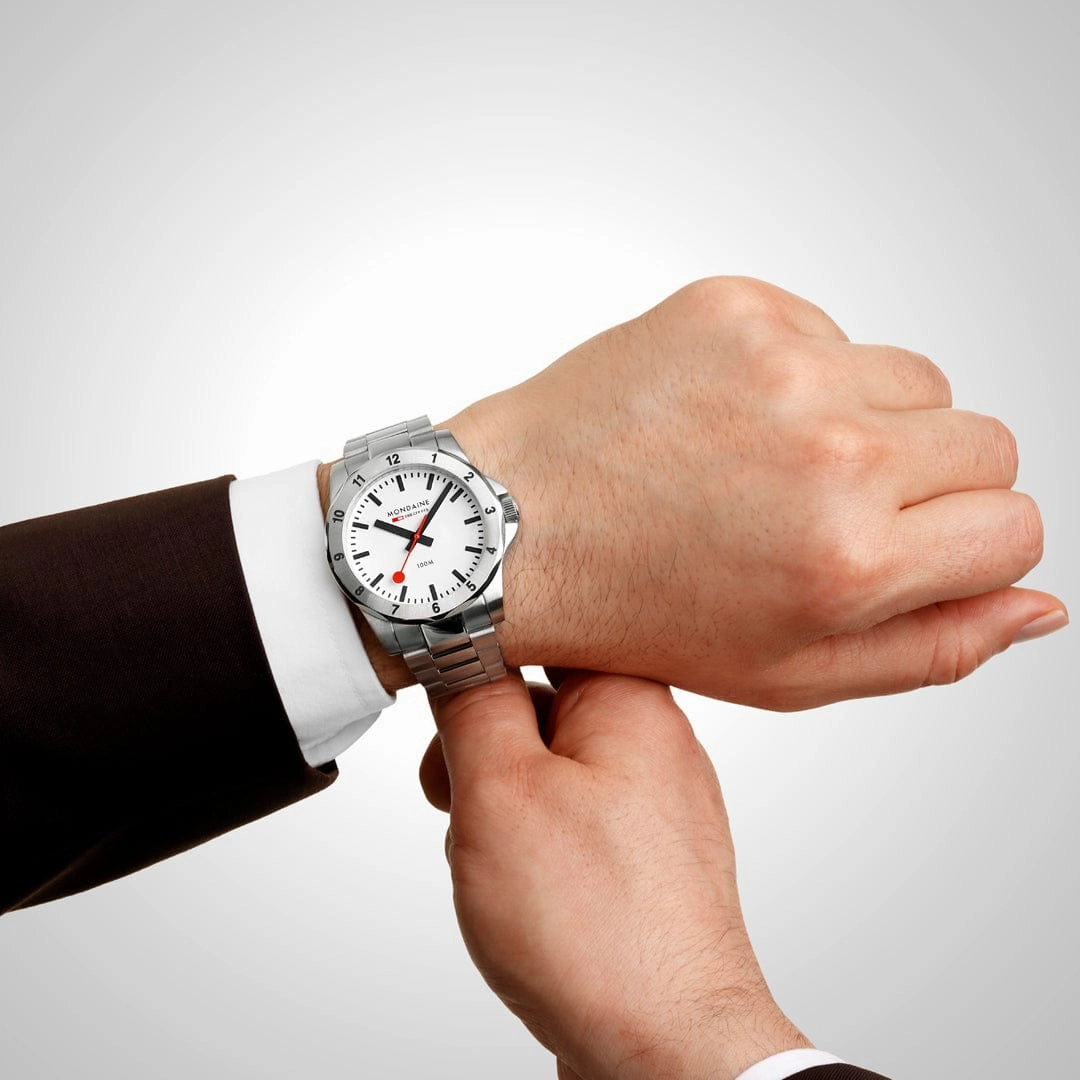 Numeri, 42 mm, Stainless Steel Watch