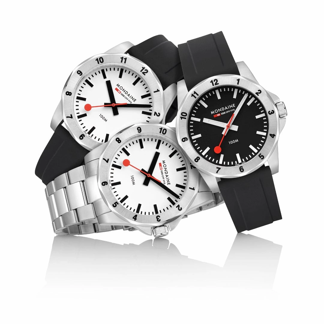Numeri, 42 mm, Stainless Steel Watch