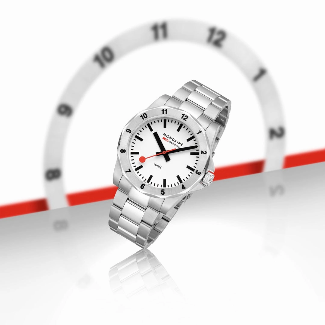 Numeri, 42 mm, Stainless Steel Watch