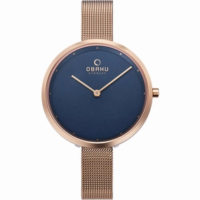 Obaku Women's Classic Blue Dial Watch