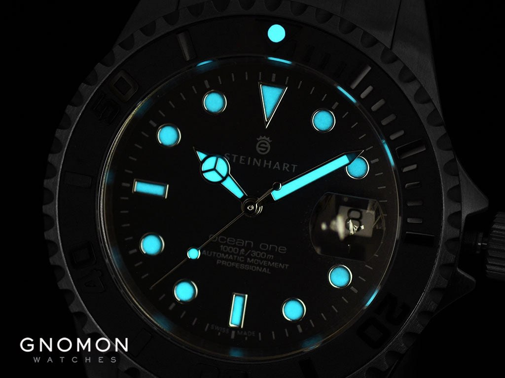 Ocean One Black Ceramic for Gnomon