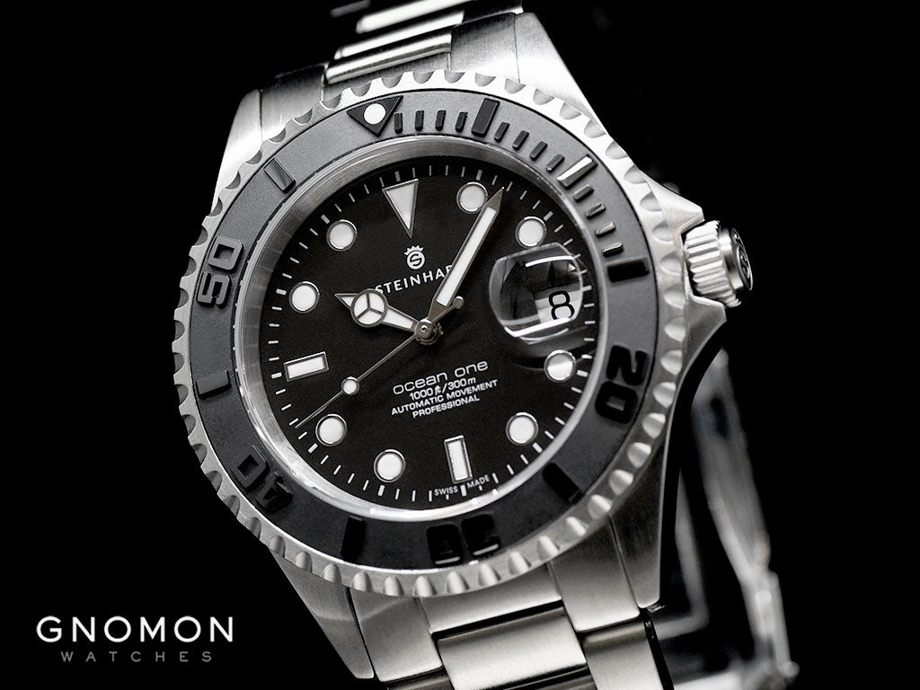Ocean One Black Ceramic for Gnomon