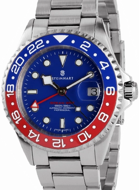 Ocean One GMT Blue/Red Ceramic with Blue Dial