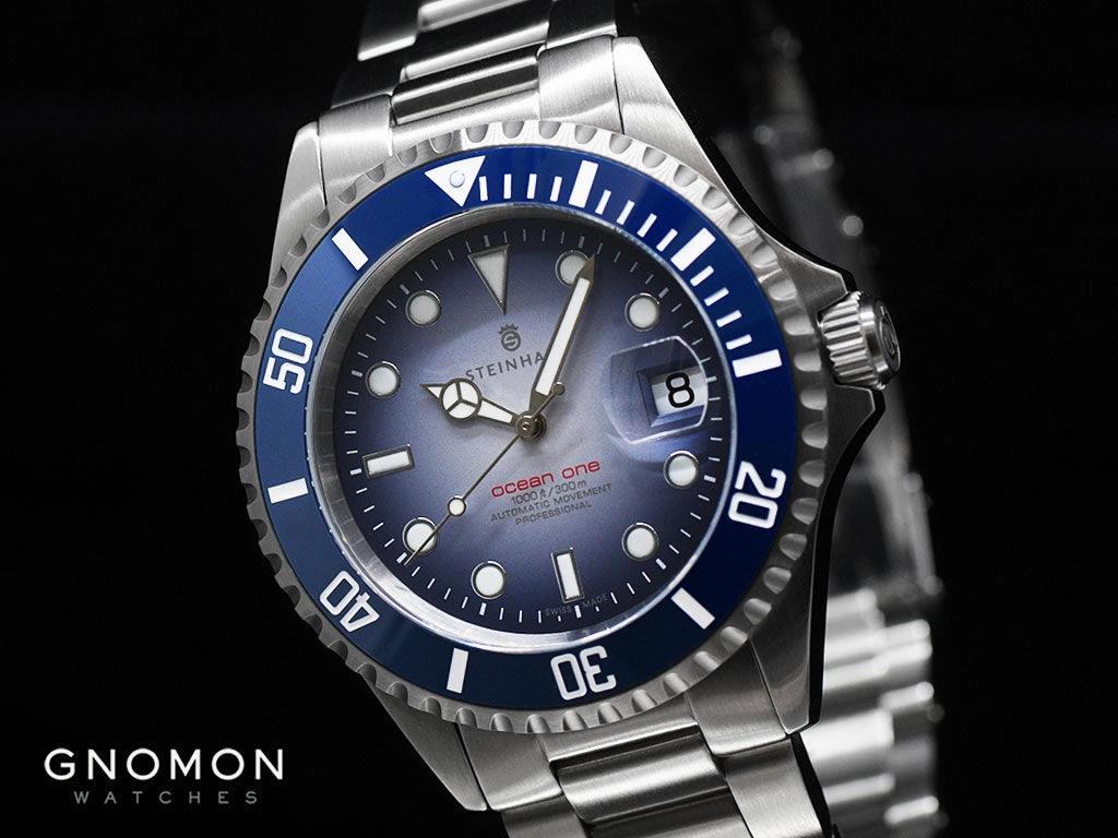 Ocean One Premium Blue Ceramic - ETA2824-2