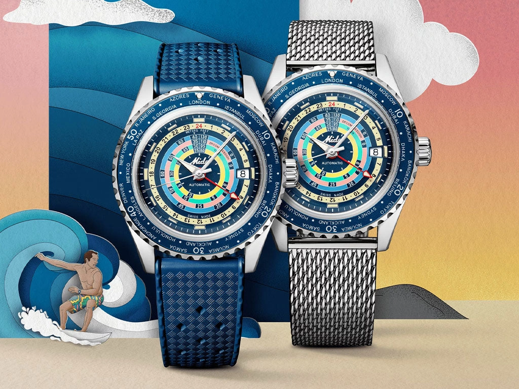 Ocean Star Decompression Worldtimer GMT Blue - Special Edition Ref. M026.829.17.041.00