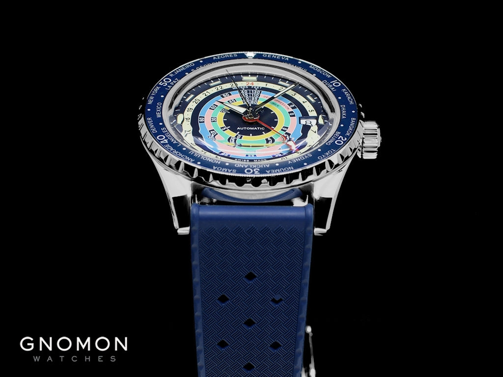 Ocean Star Decompression Worldtimer GMT Blue - Special Edition Ref. M026.829.17.041.00