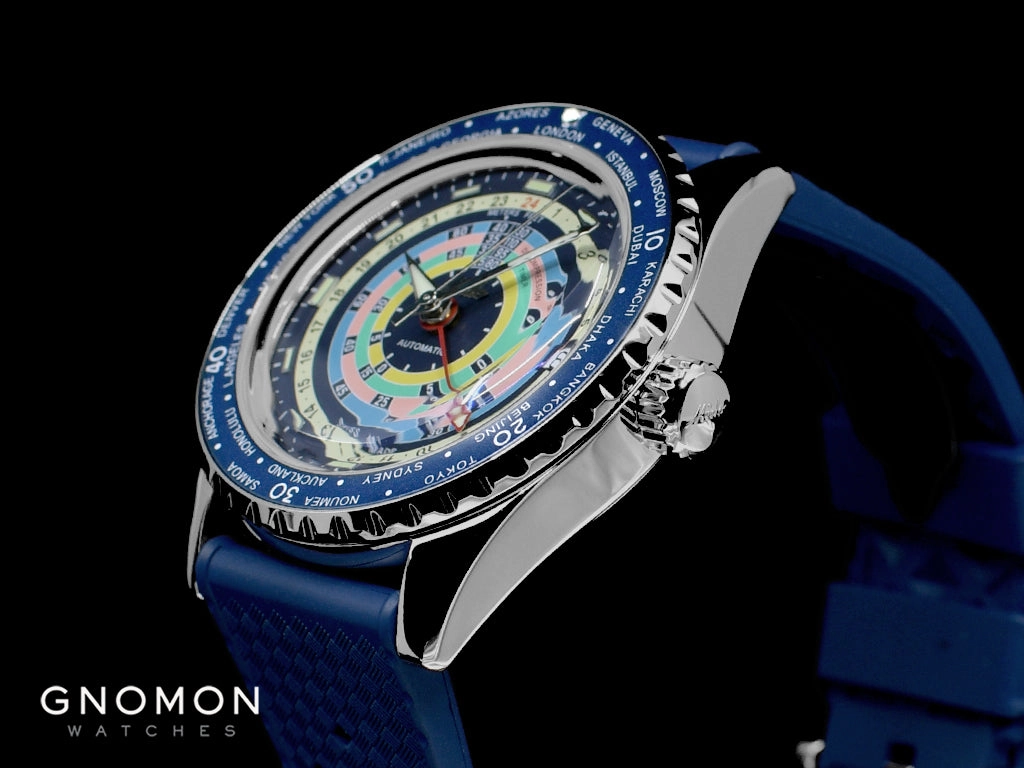 Ocean Star Decompression Worldtimer GMT Blue - Special Edition Ref. M026.829.17.041.00