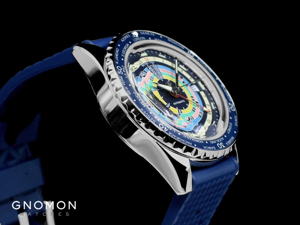 Ocean Star Decompression Worldtimer GMT Blue - Special Edition Ref. M026.829.17.041.00