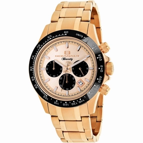 Oceanaut Men's Watch - Biarritz Rose Gold Dial Plated Steel Bracelet | OC6122