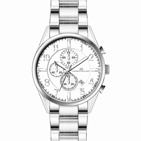 Oceanaut Men's Watch - Escapade Quartz Silver Dial Stainless Steel Bracelet | OC5850