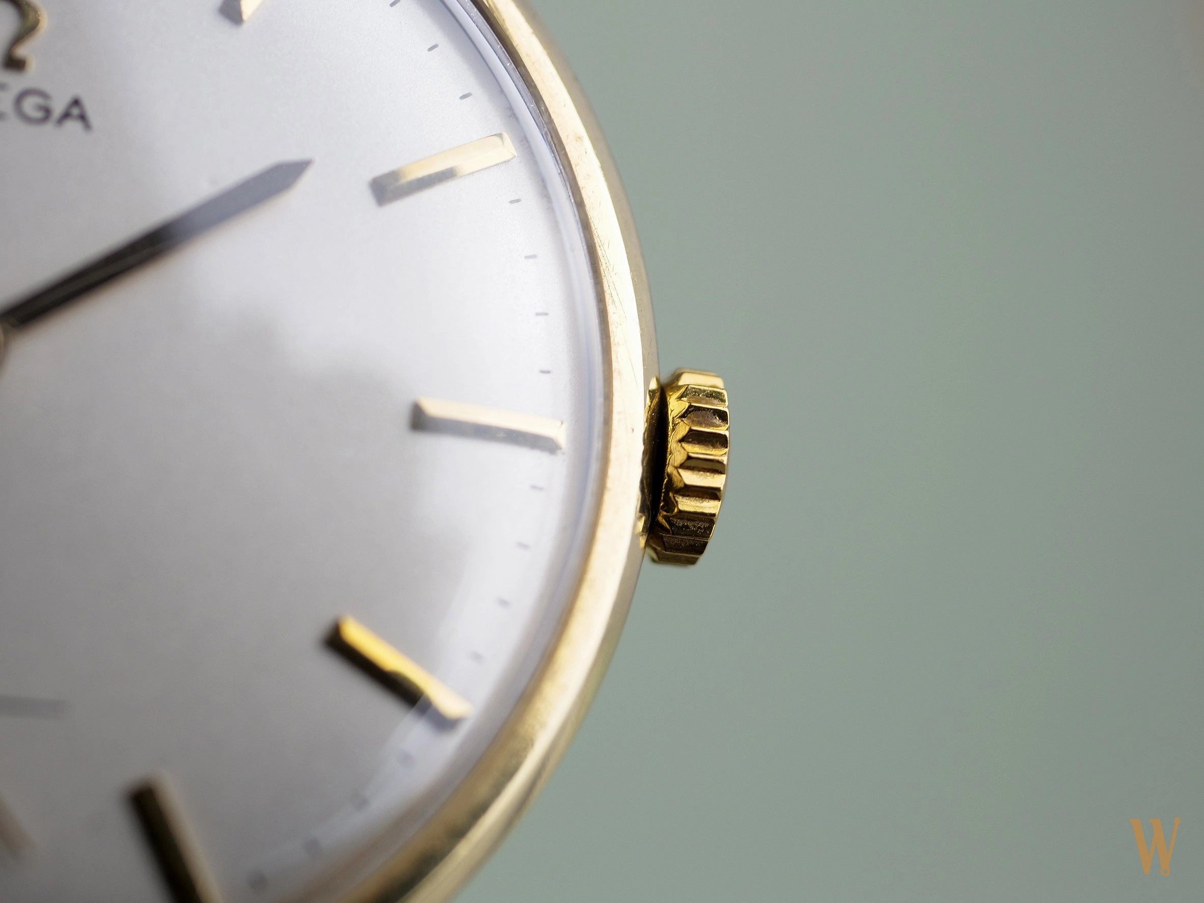 Omega 14ct gold dress watch