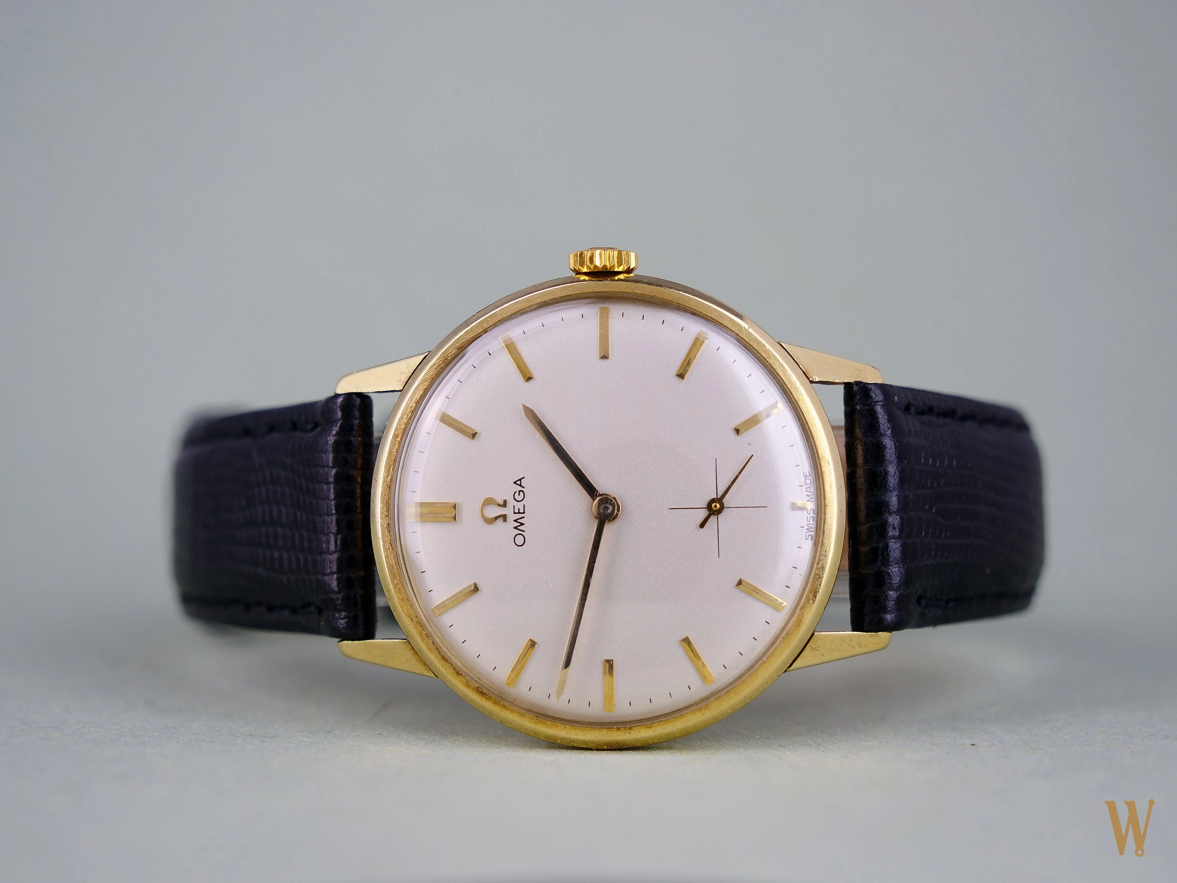 Omega 14ct gold dress watch