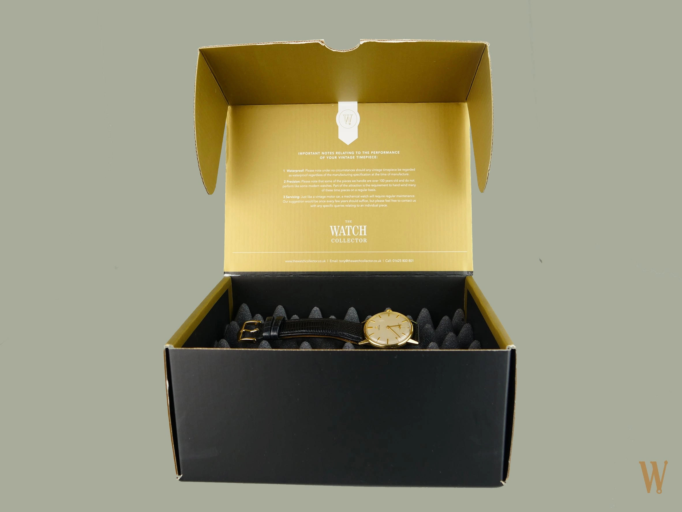 Omega 14ct gold dress watch