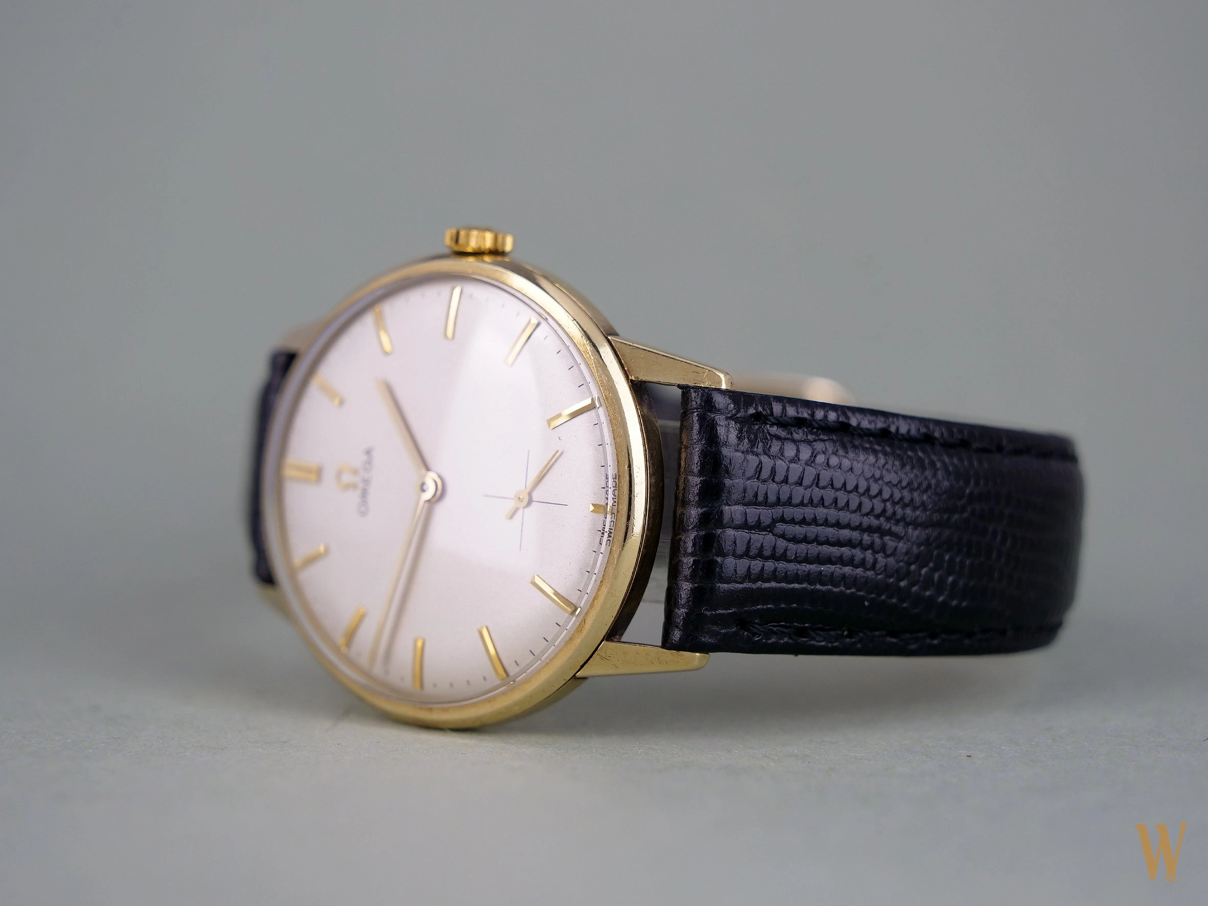 Omega 14ct gold dress watch