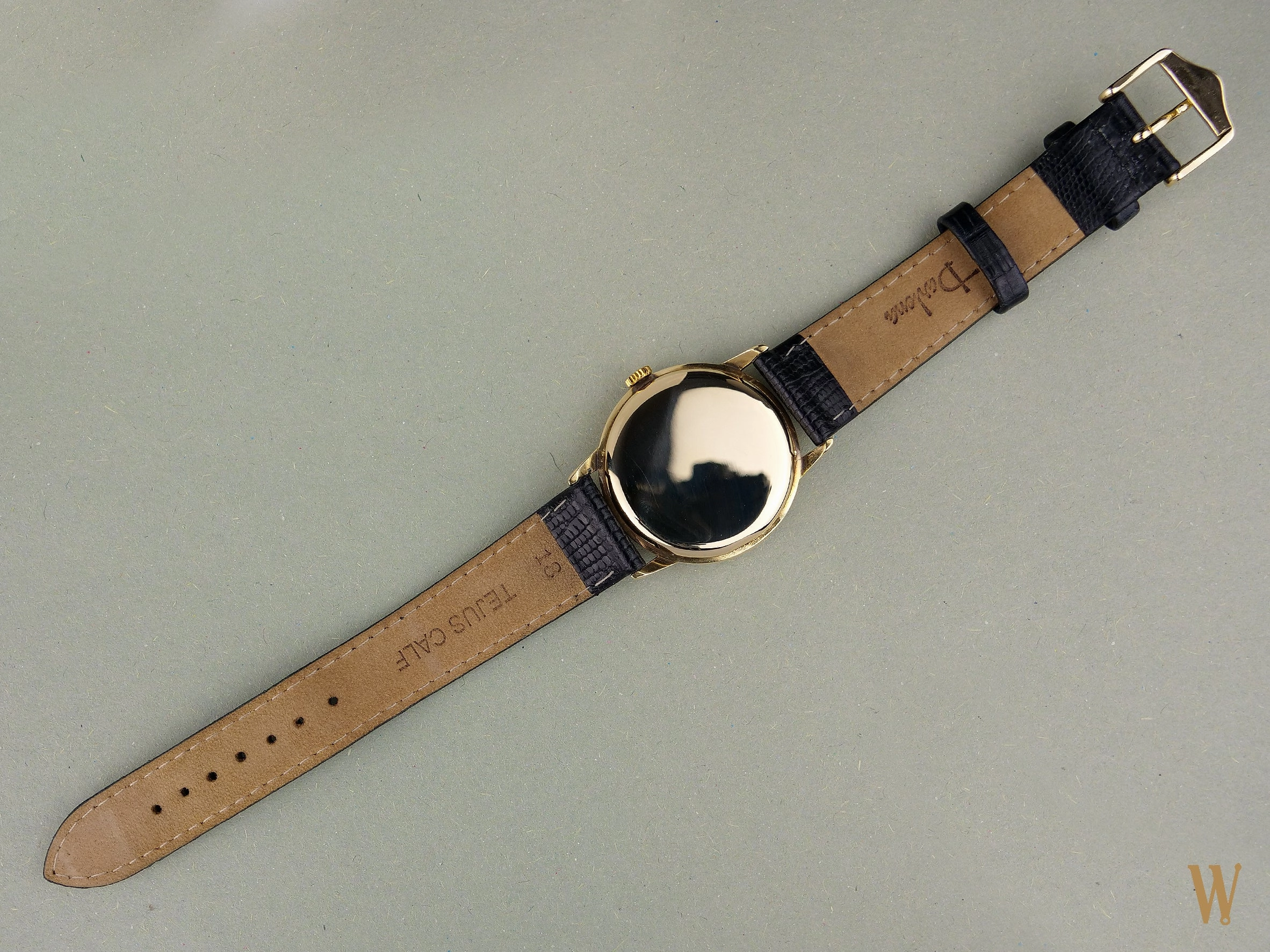 Omega 14ct gold dress watch