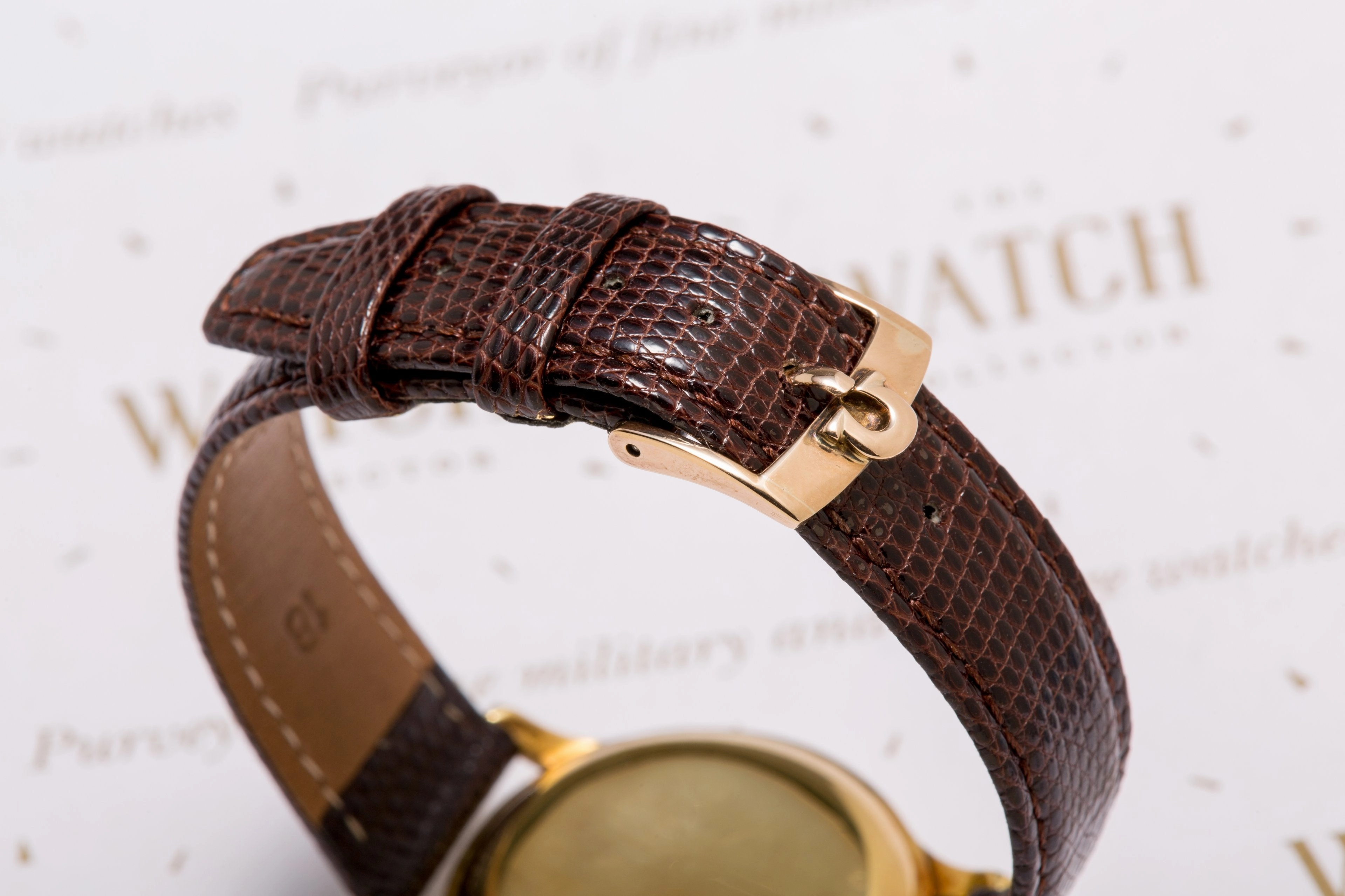 Omega 18ct Gold - Sold