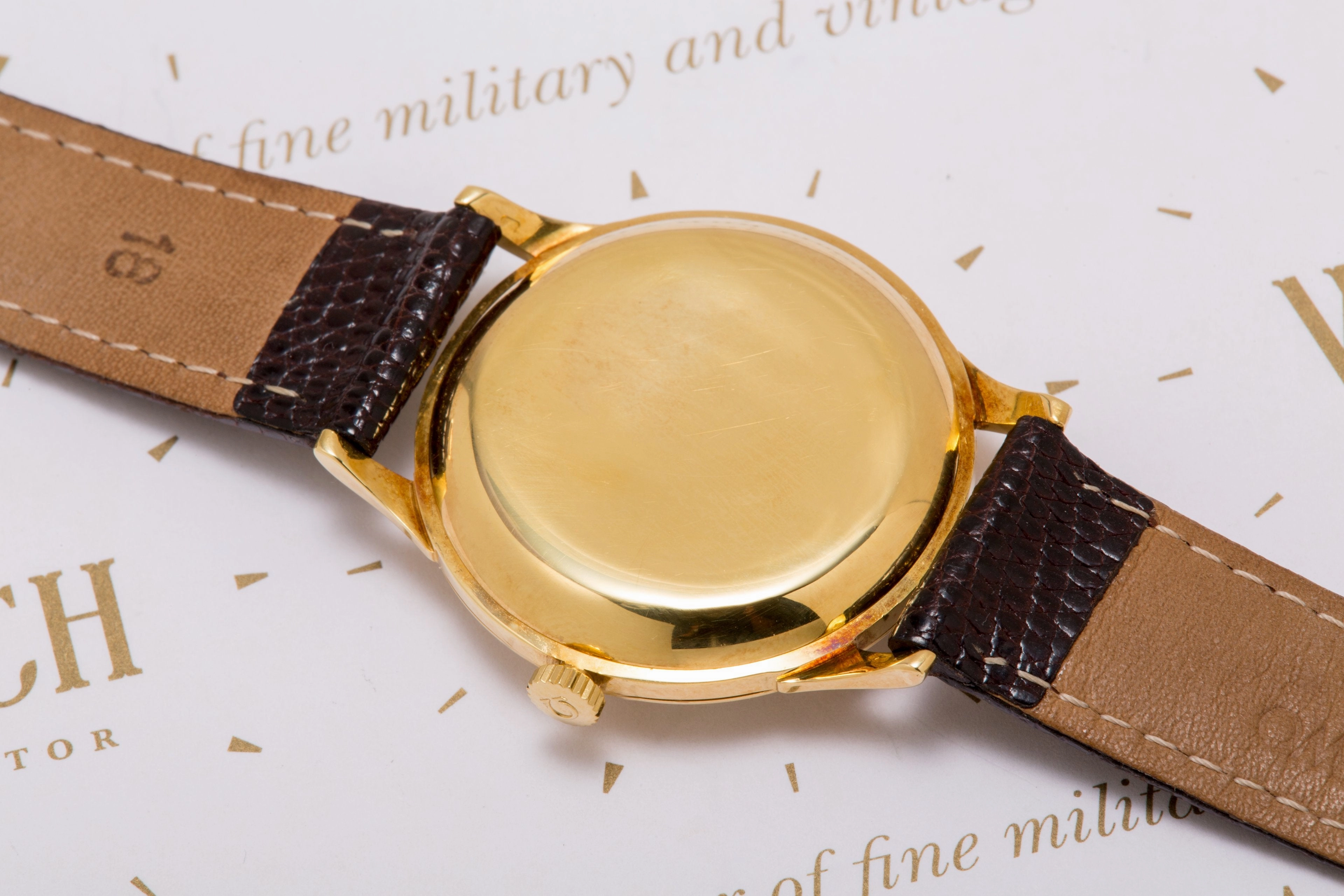Omega 18ct Gold - Sold