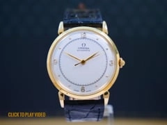 Omega 18ct gold gents automatic dress watch
