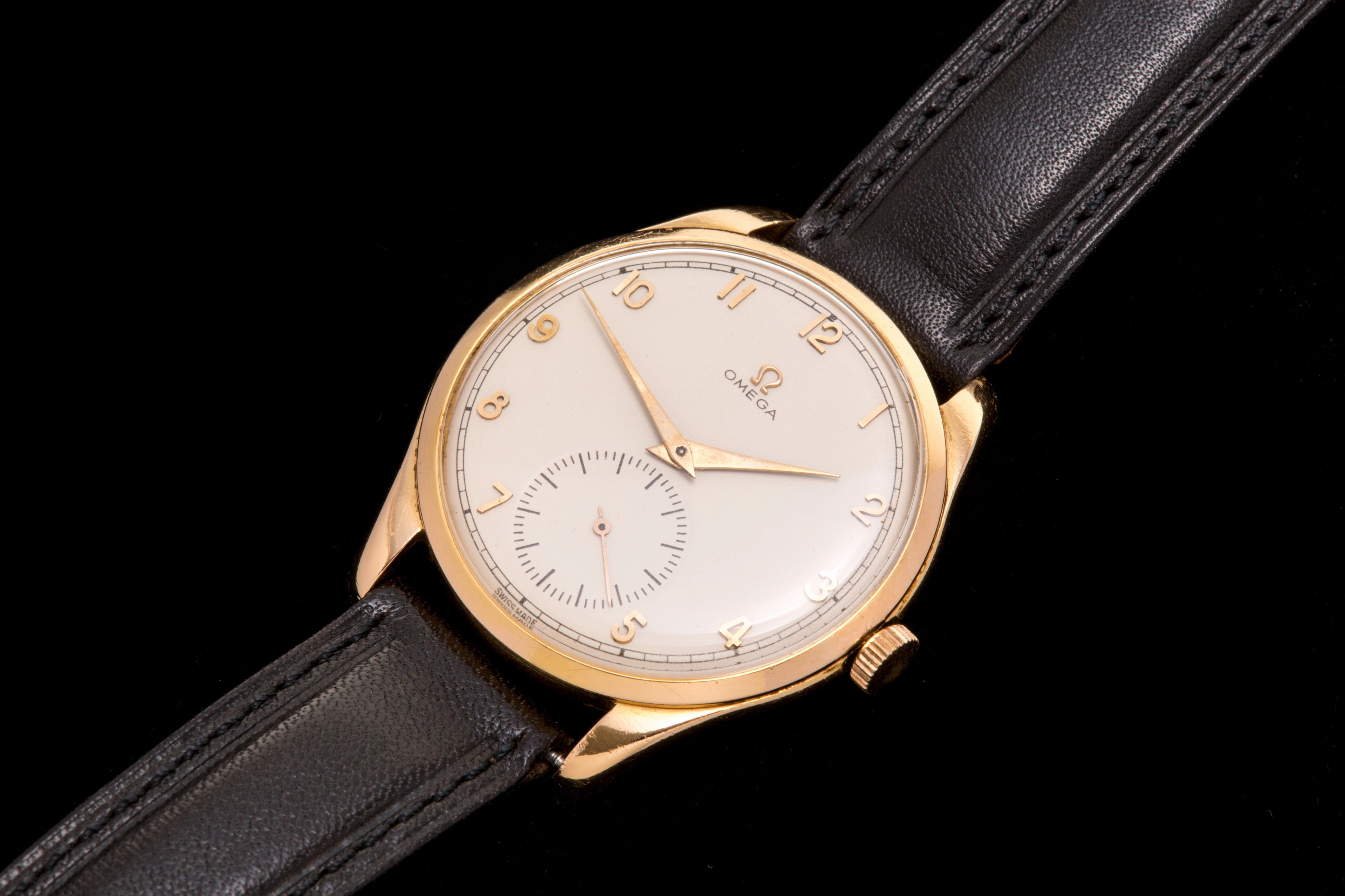Omega 18ct Gold gents dress watch