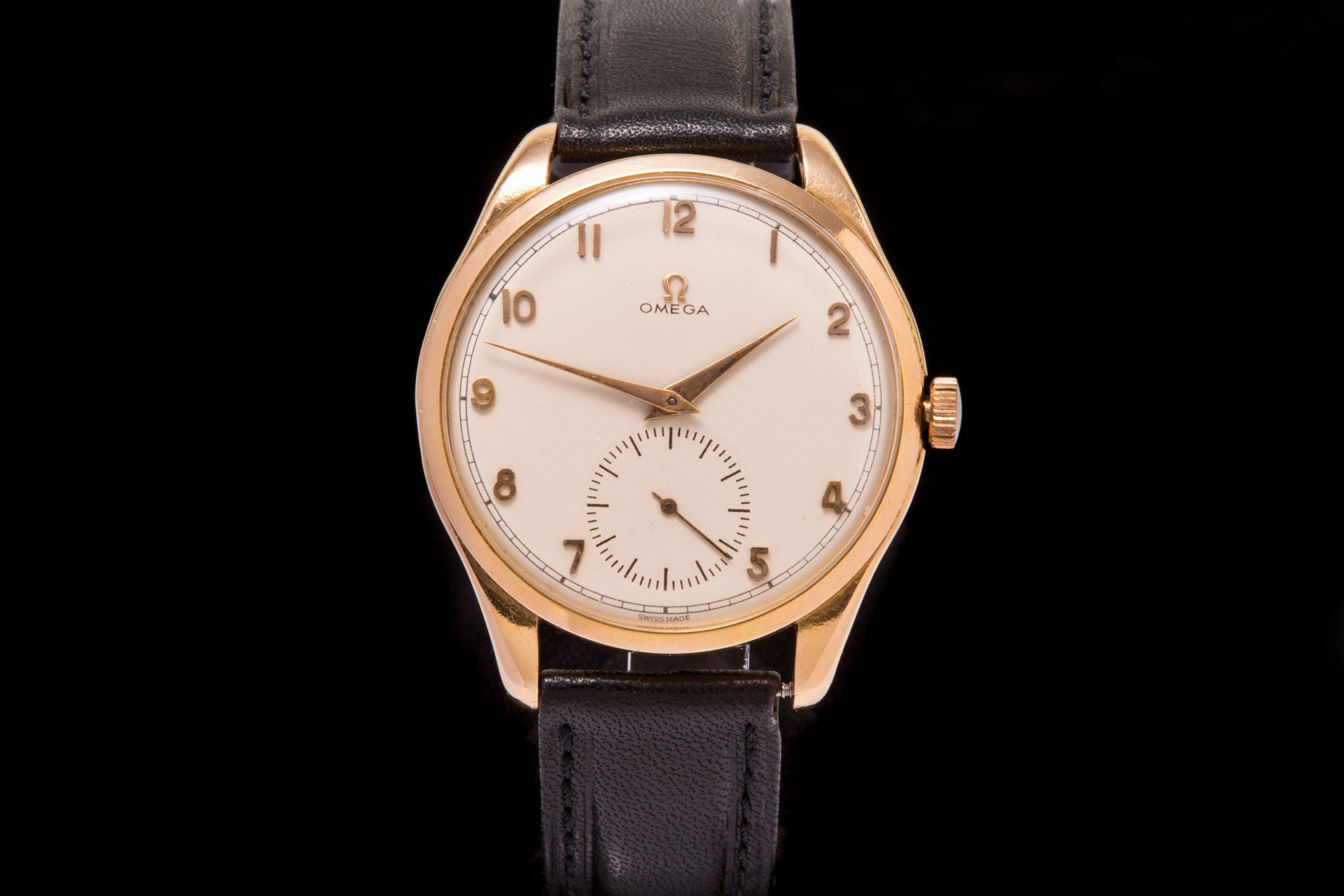 Omega 18ct Gold gents dress watch