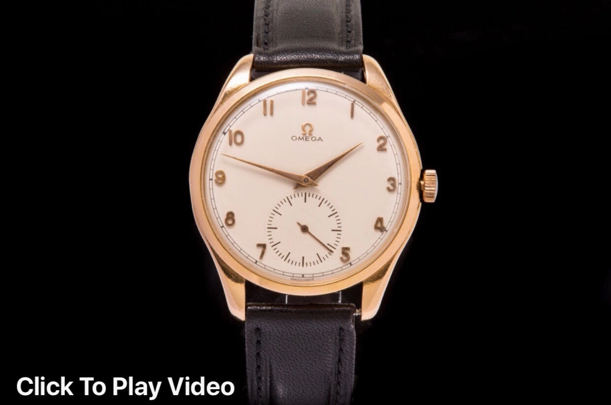 Omega 18ct Gold gents dress watch