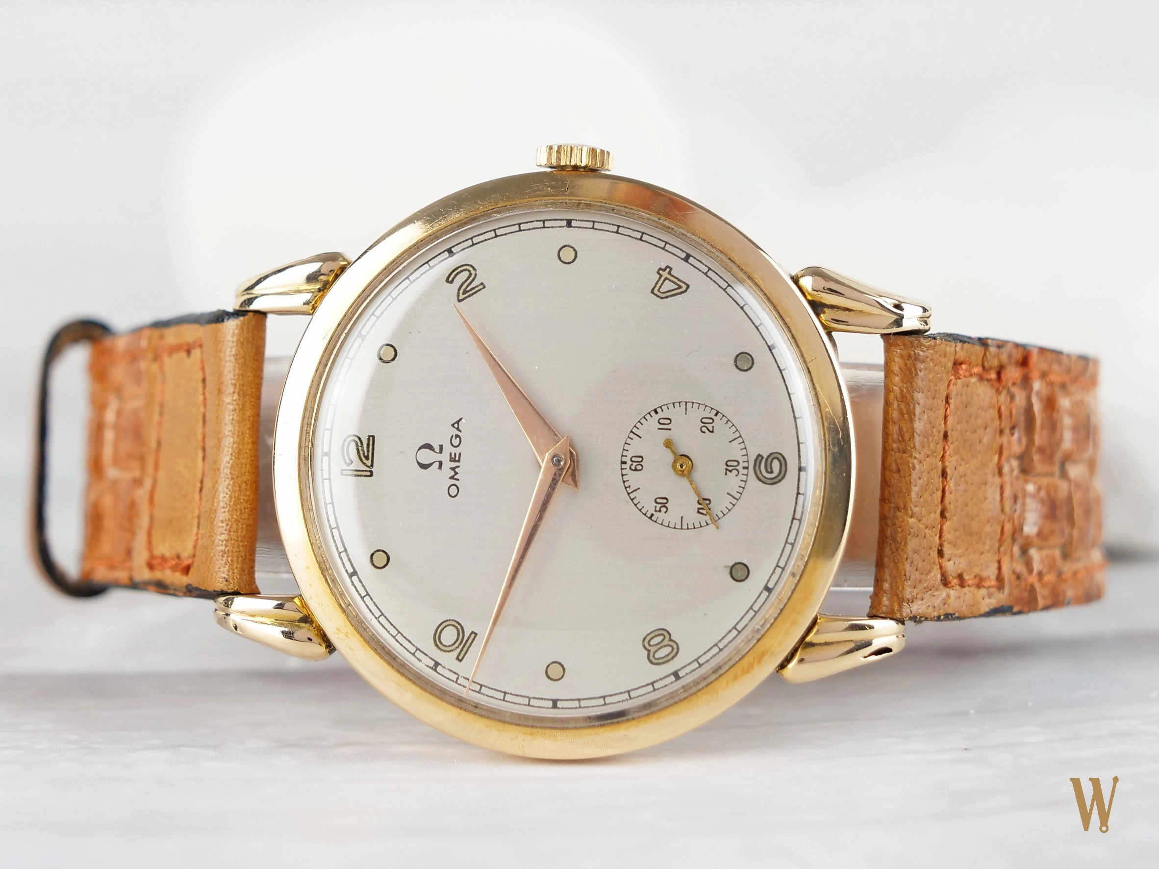 Omega 18ct Gold Gents Jumbo dress watch