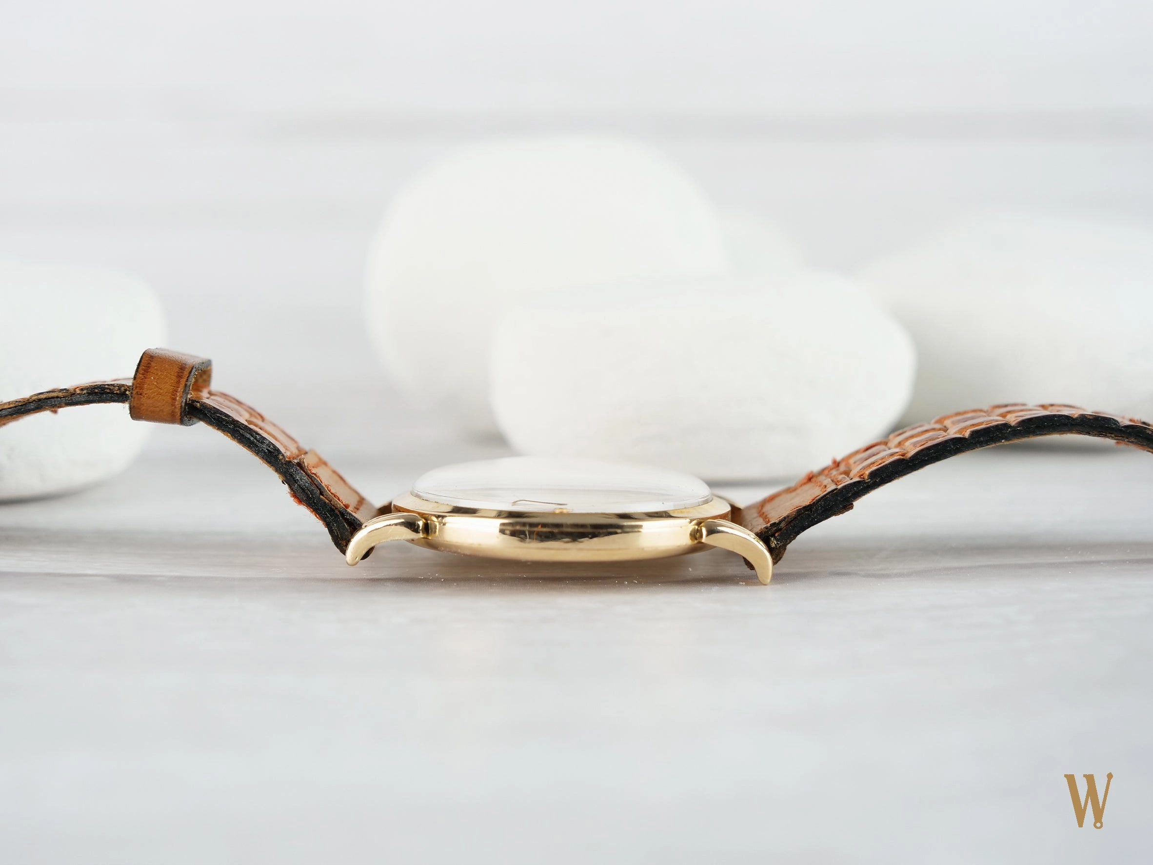 Omega 18ct Gold Gents Jumbo dress watch