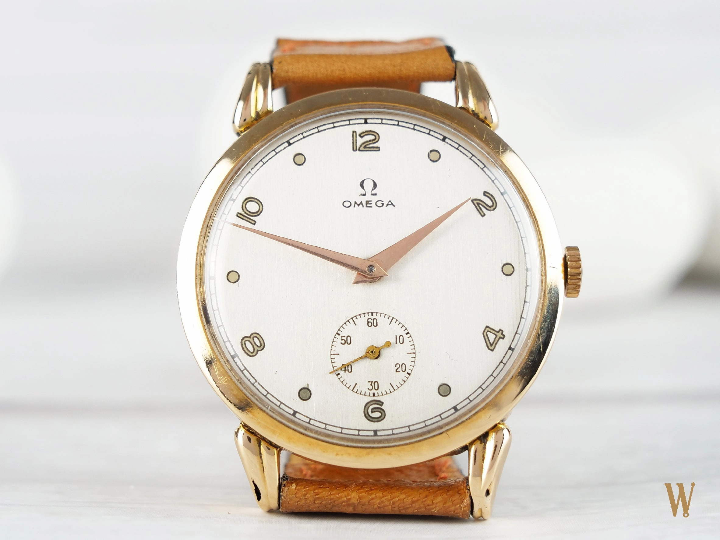 Omega 18ct Gold Gents Jumbo dress watch