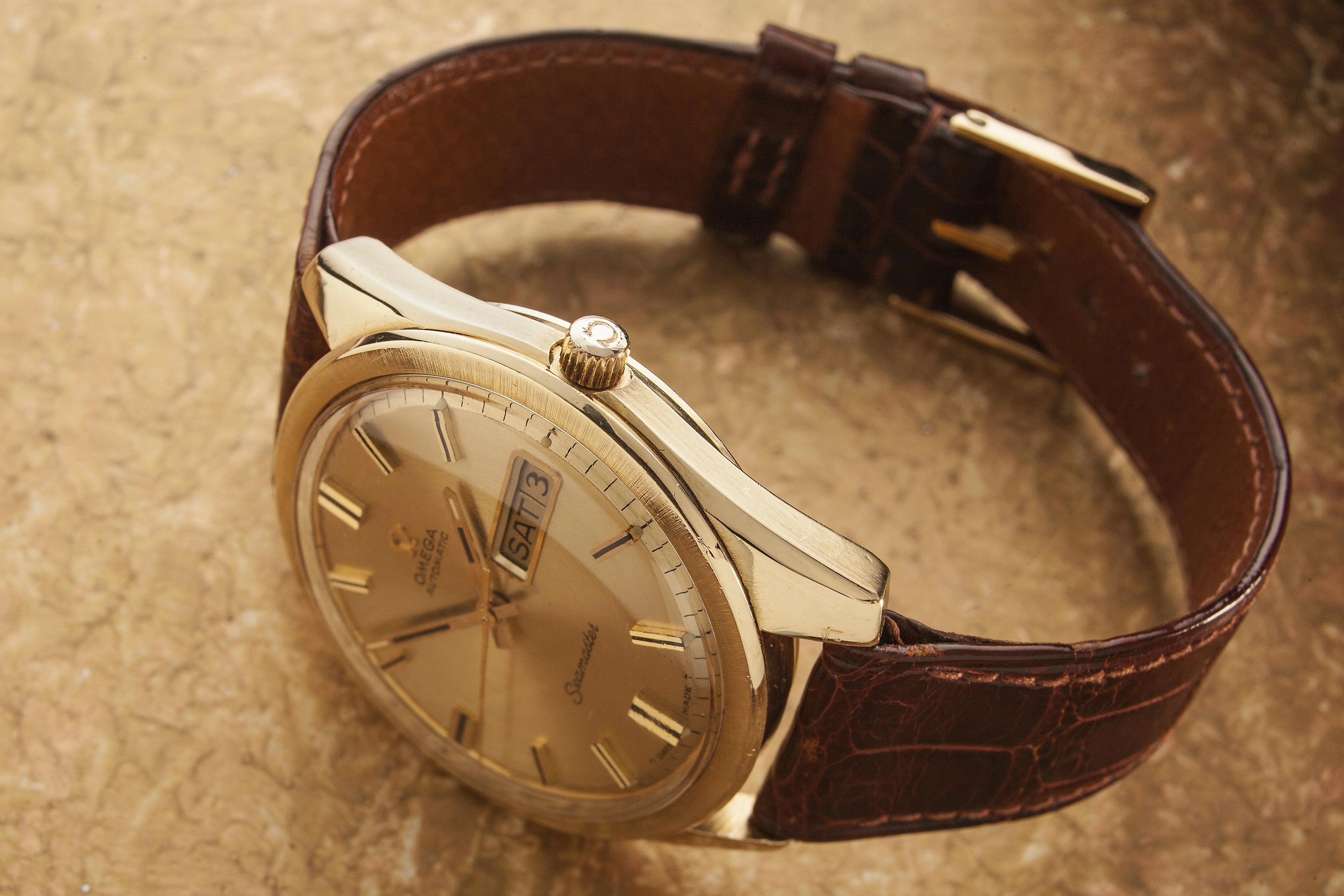Omega 18ct gold SOLD